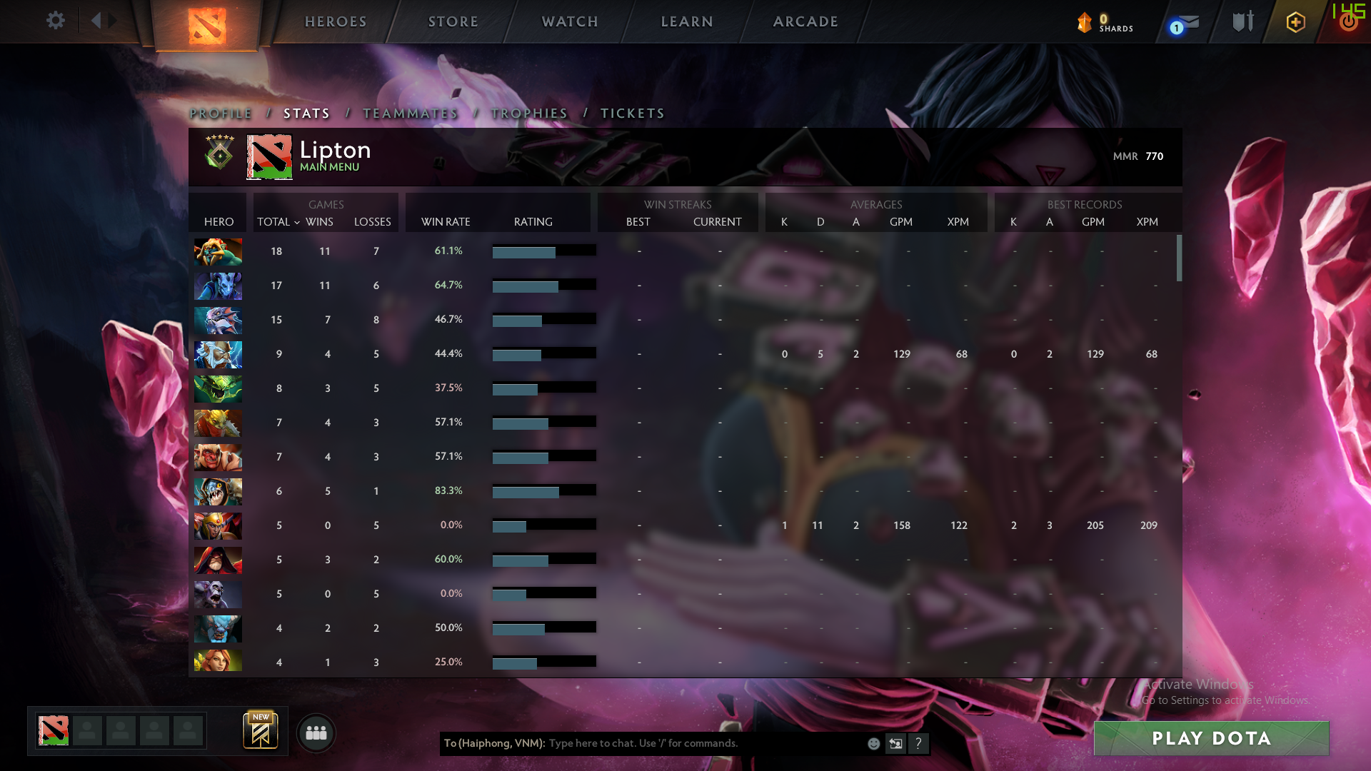 Héraut V | MMR : 770 - Comportement : 7047