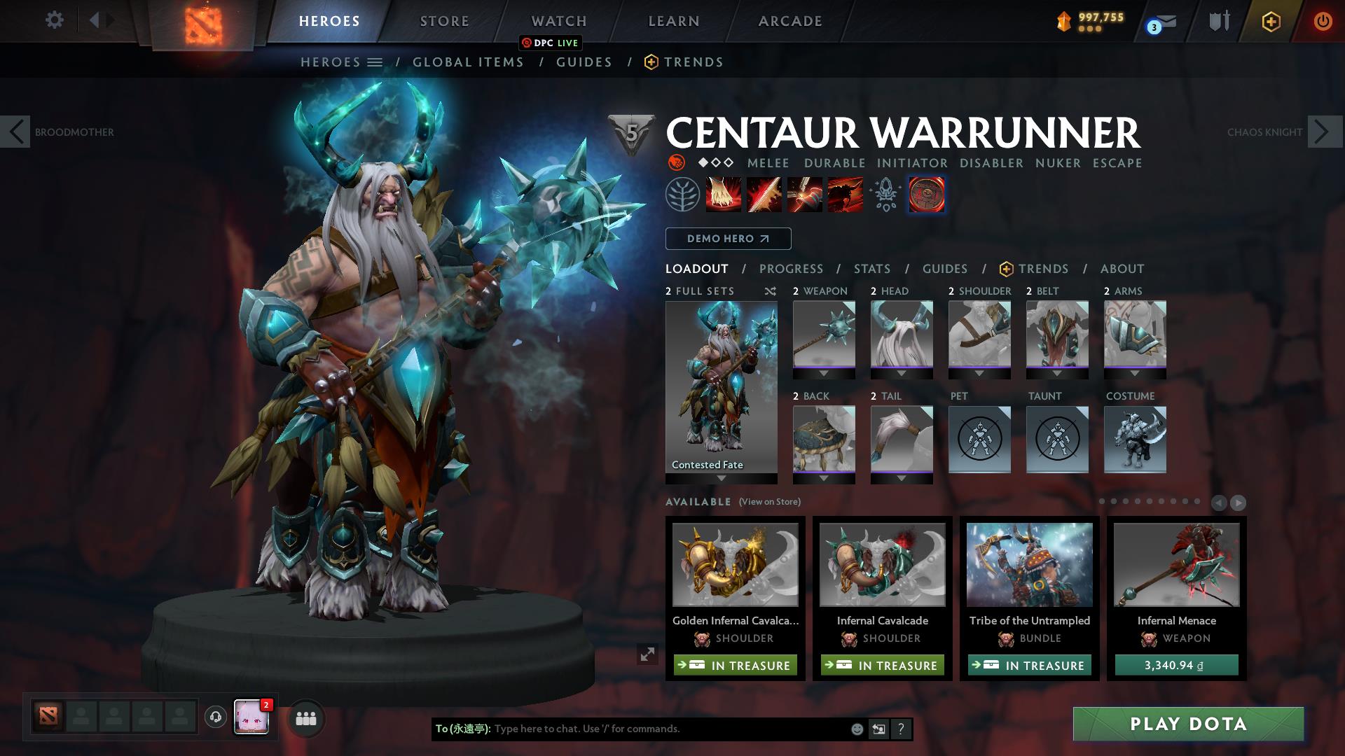 Immortel | MMR : 8140 - Comportement : 8600