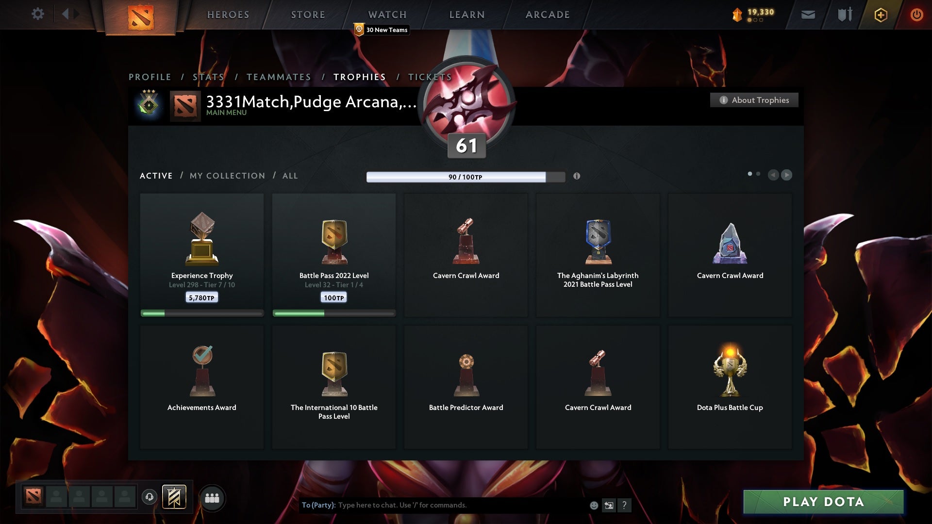 Herald III | MMR: 400 - Behavior: 9955