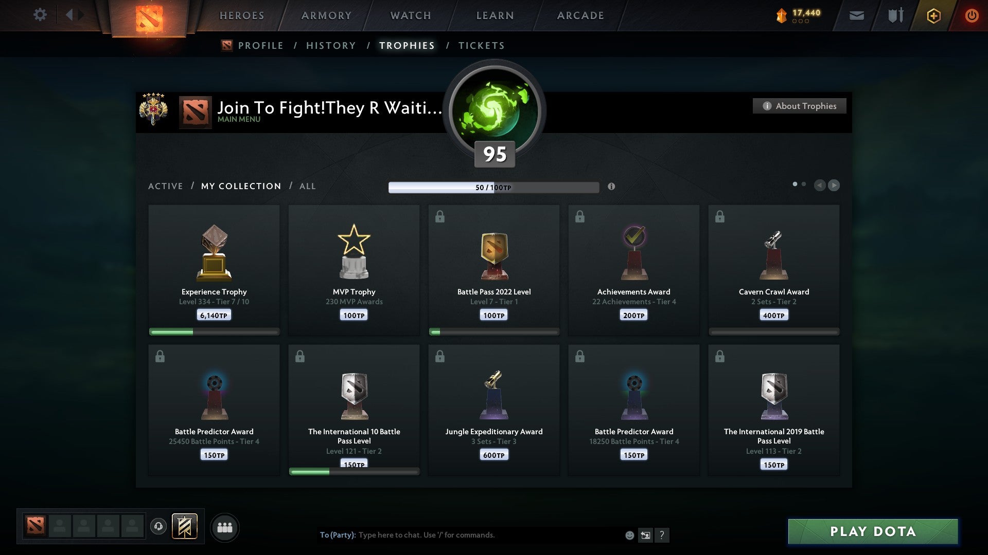 Legend V | MMR: 3605 - Behavior: 10710 - Communication: 10710