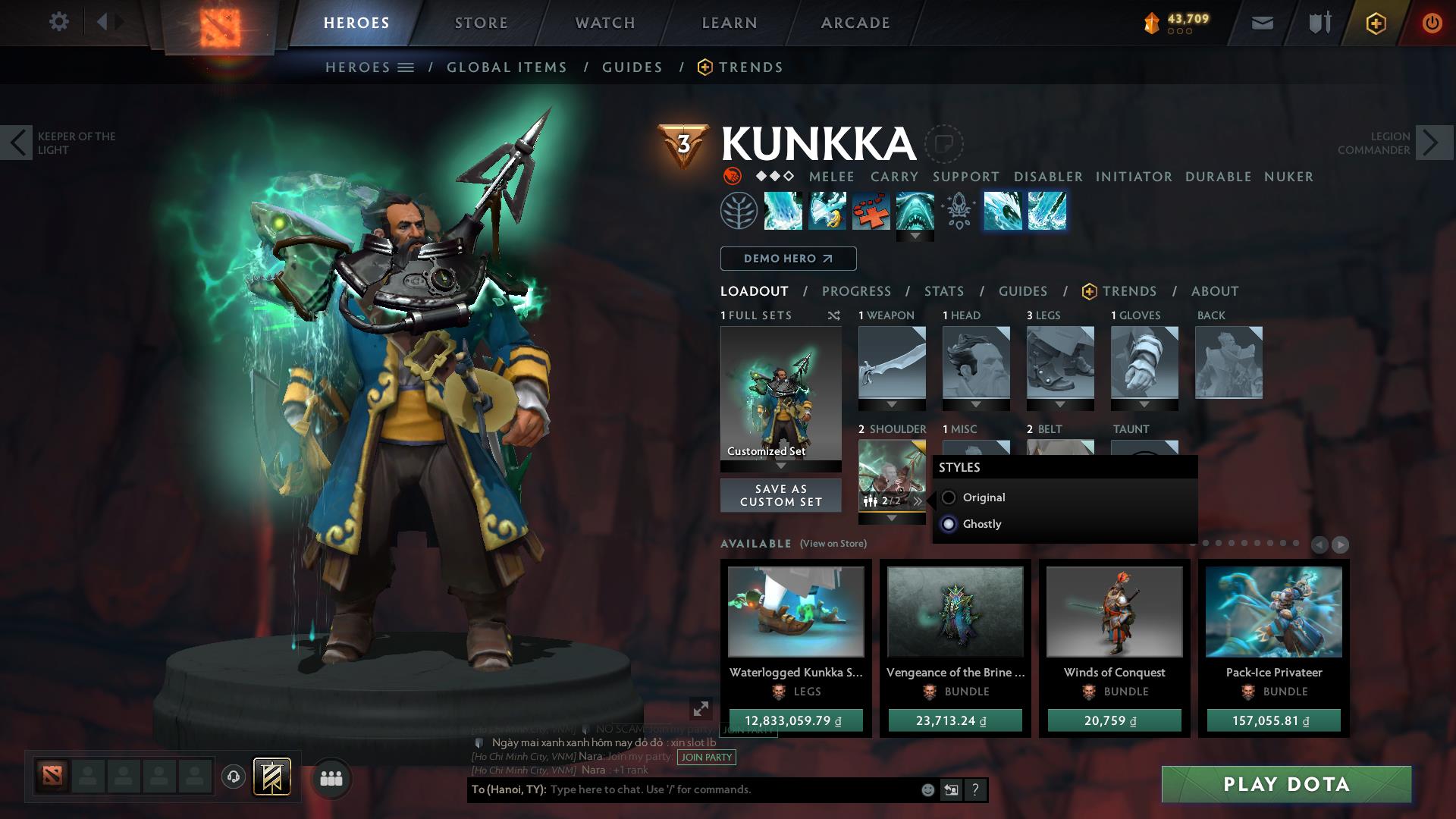 Legend II | MMR: 3220 - Behavior: 10000