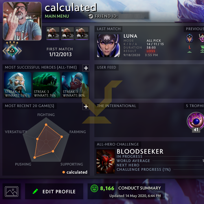 Croisé IV | MMR : 2100 - Comportement : 8166