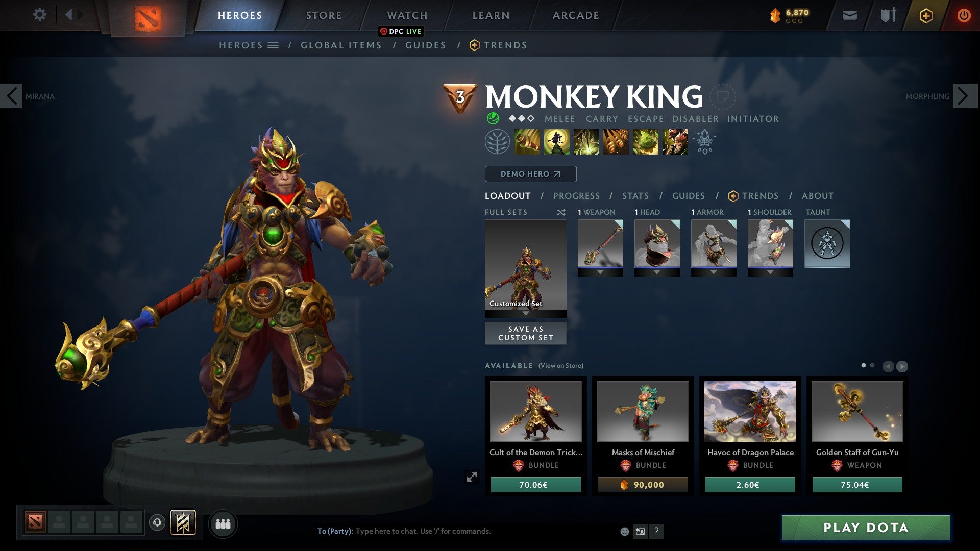 Archon V | MMR: 2970 - Behavior: 10000