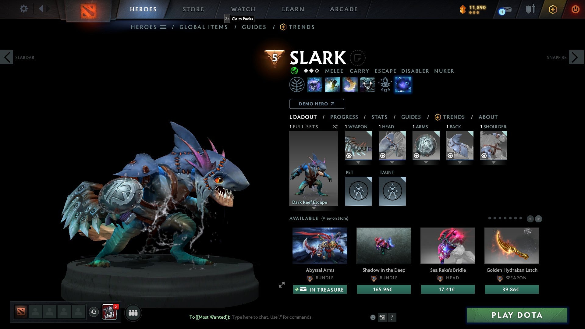 Ancient I | MMR: 3910 - Behavior: 10000