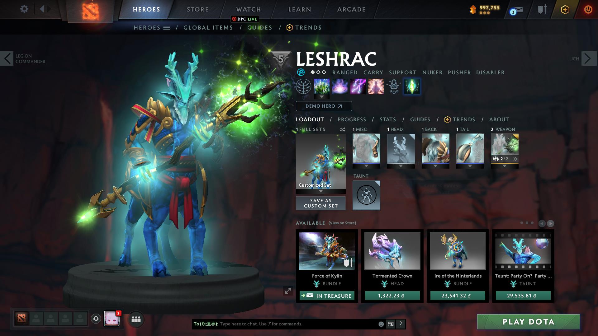 Immortel | MMR : 8140 - Comportement : 8600