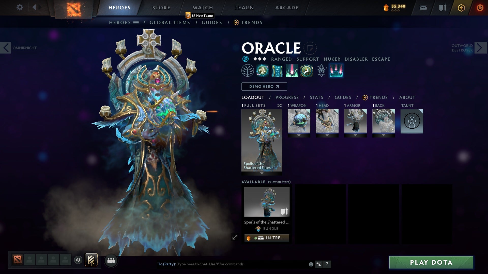 Herald II | MMR: 100 - Behavior: 10000