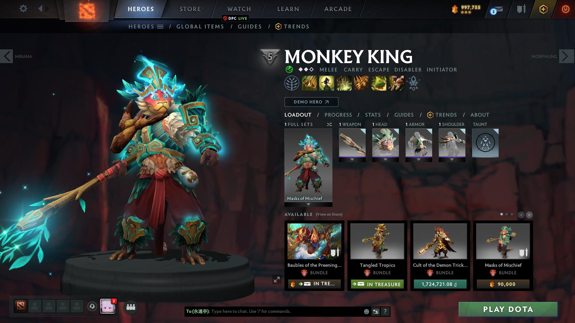 Immortel | MMR : 8140 - Comportement : 8600