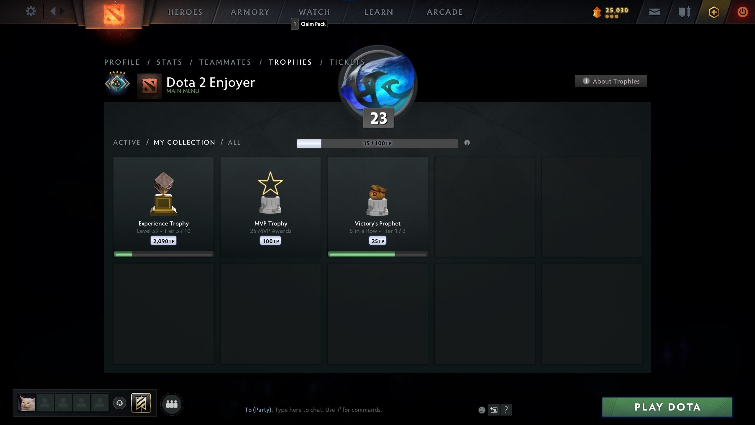 Crusader V | MMR: 2210 - Behavior: 8332 - Communication: 8332