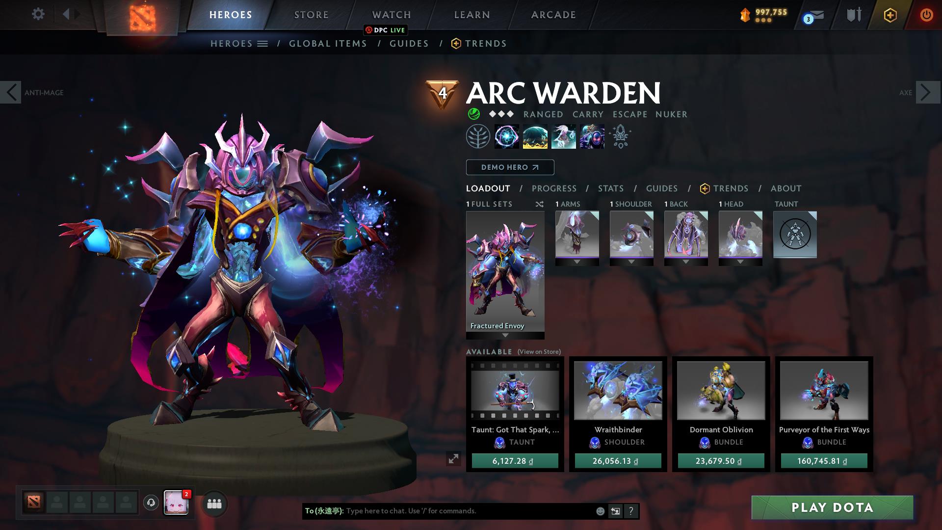 Immortel | MMR : 8140 - Comportement : 8600