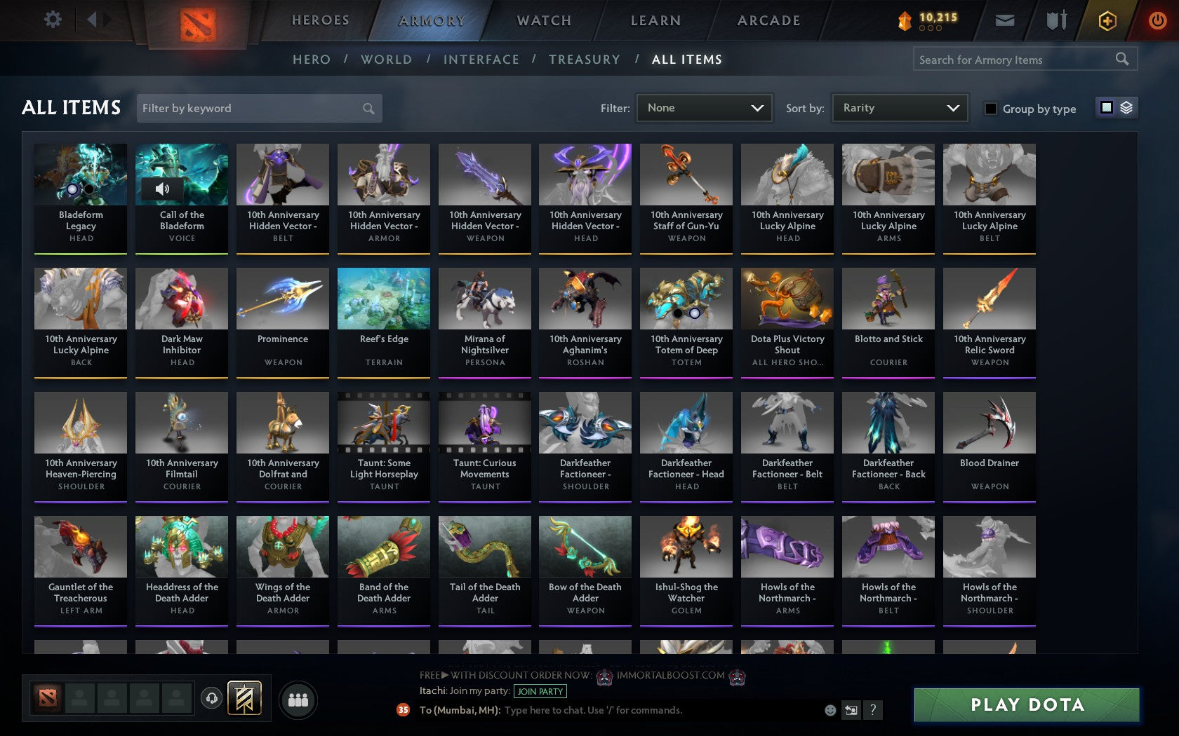 Legend II | MMR: 3308 - Behavior: 10325 - Communication: 10325