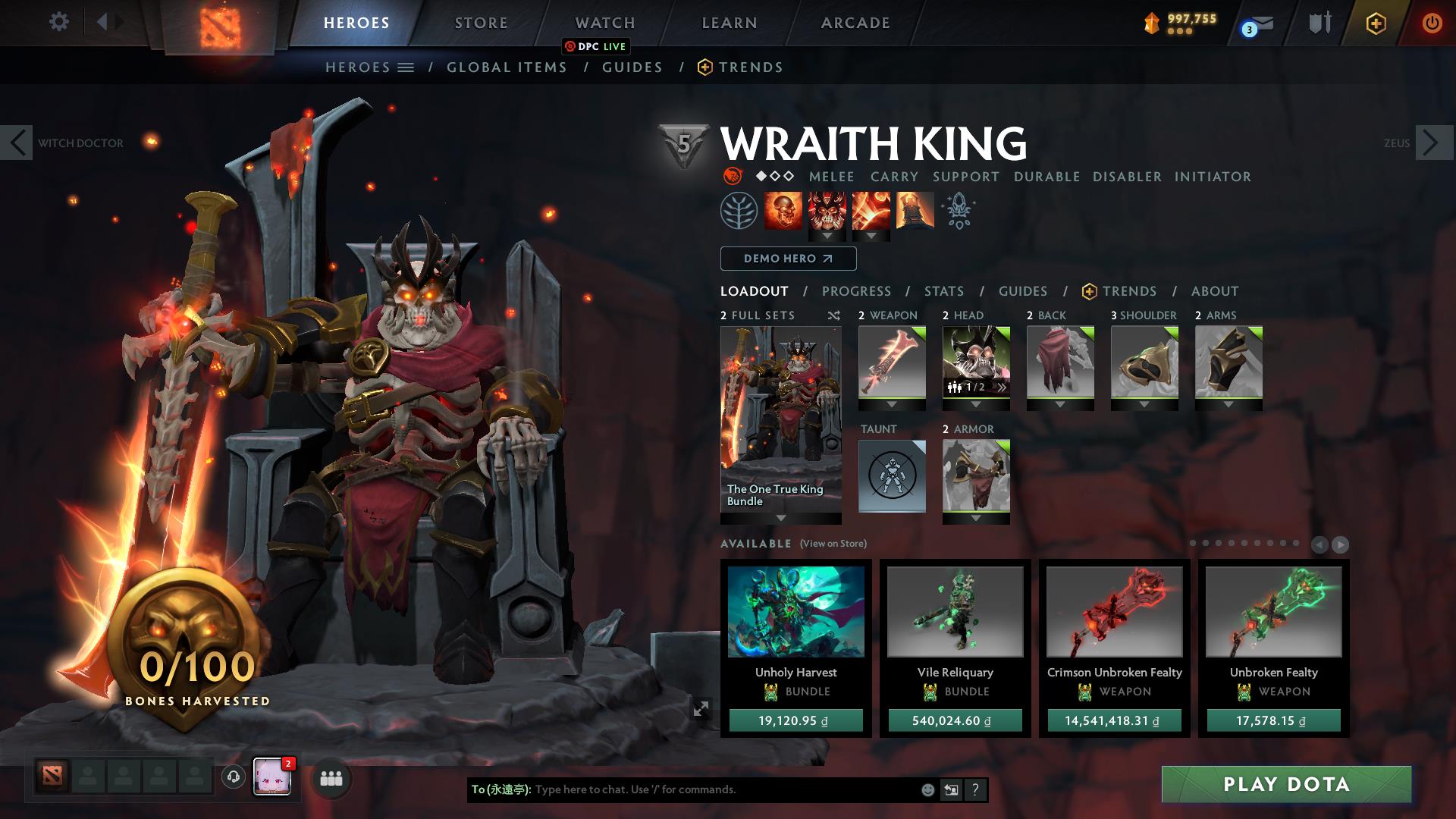 Immortel | MMR : 8140 - Comportement : 8600