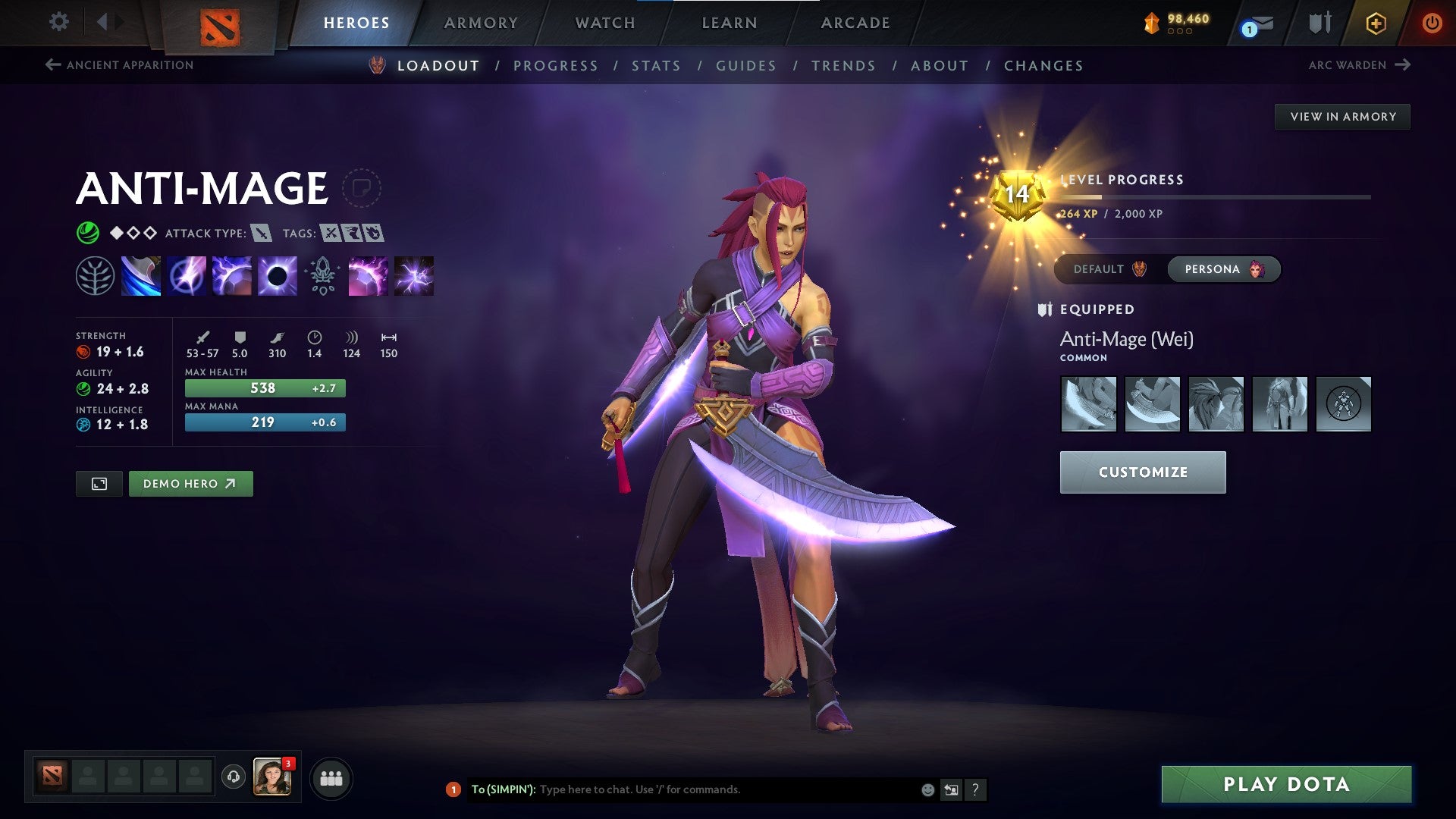 Archon IV | MMR: 2782 - Behavior: 11757 - Communication: 11757