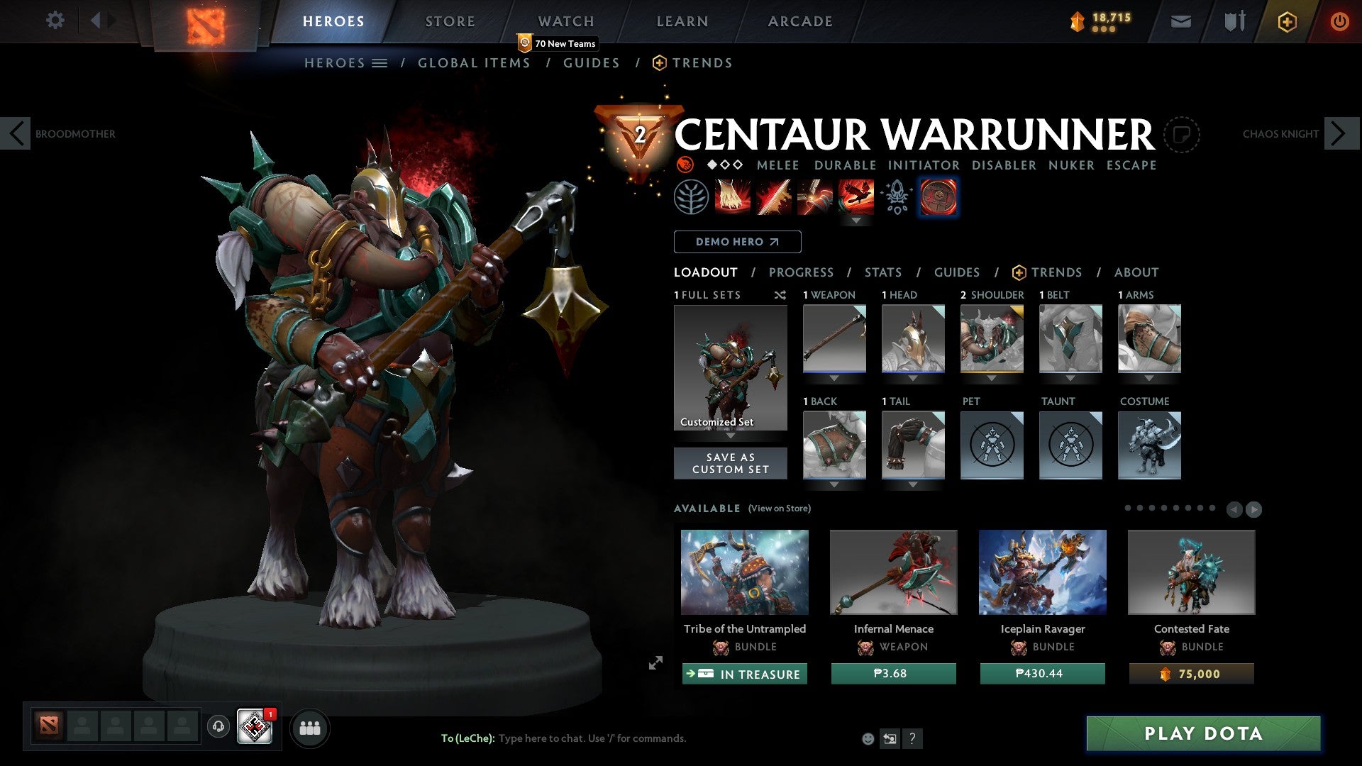 Legend III | MMR: 3434 - Behavior: 10000