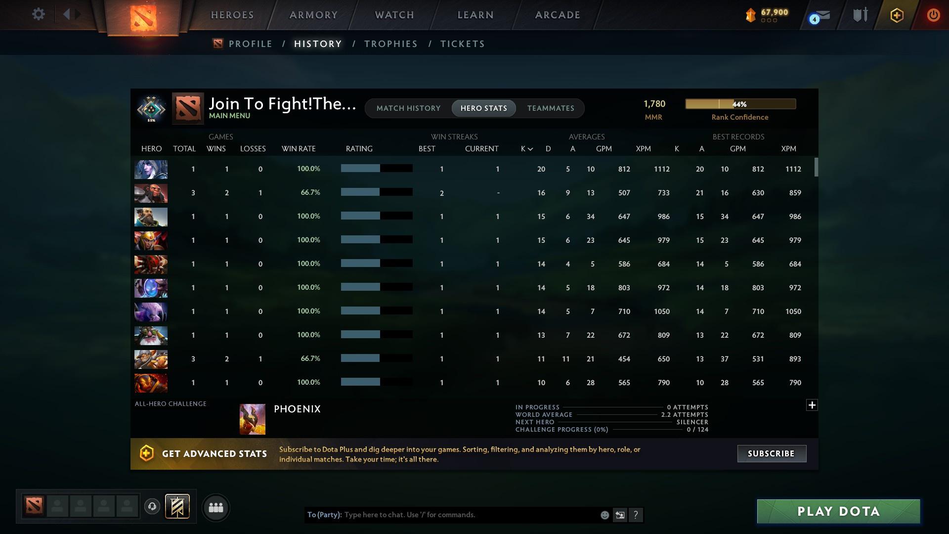 Crusader II | MMR: 1780 - Behavior: 9742 - Communication: 9742