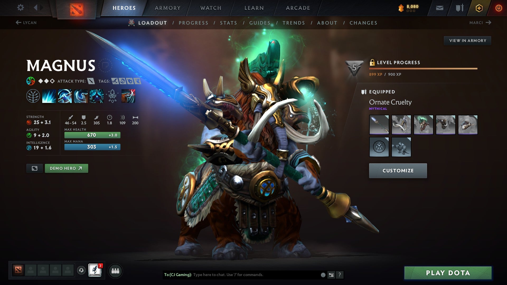 Ancient V | MMR: 4473 - Behavior: 11025 - Communication: 11000