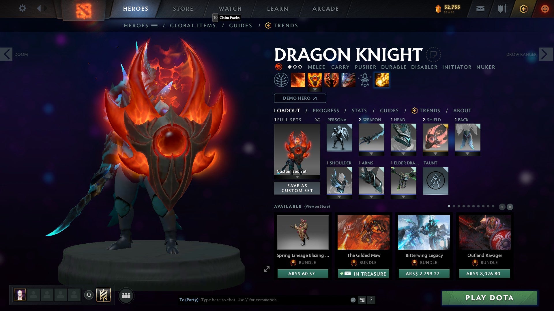 Crusader V | MMR: 2190 - Behavior: 9735