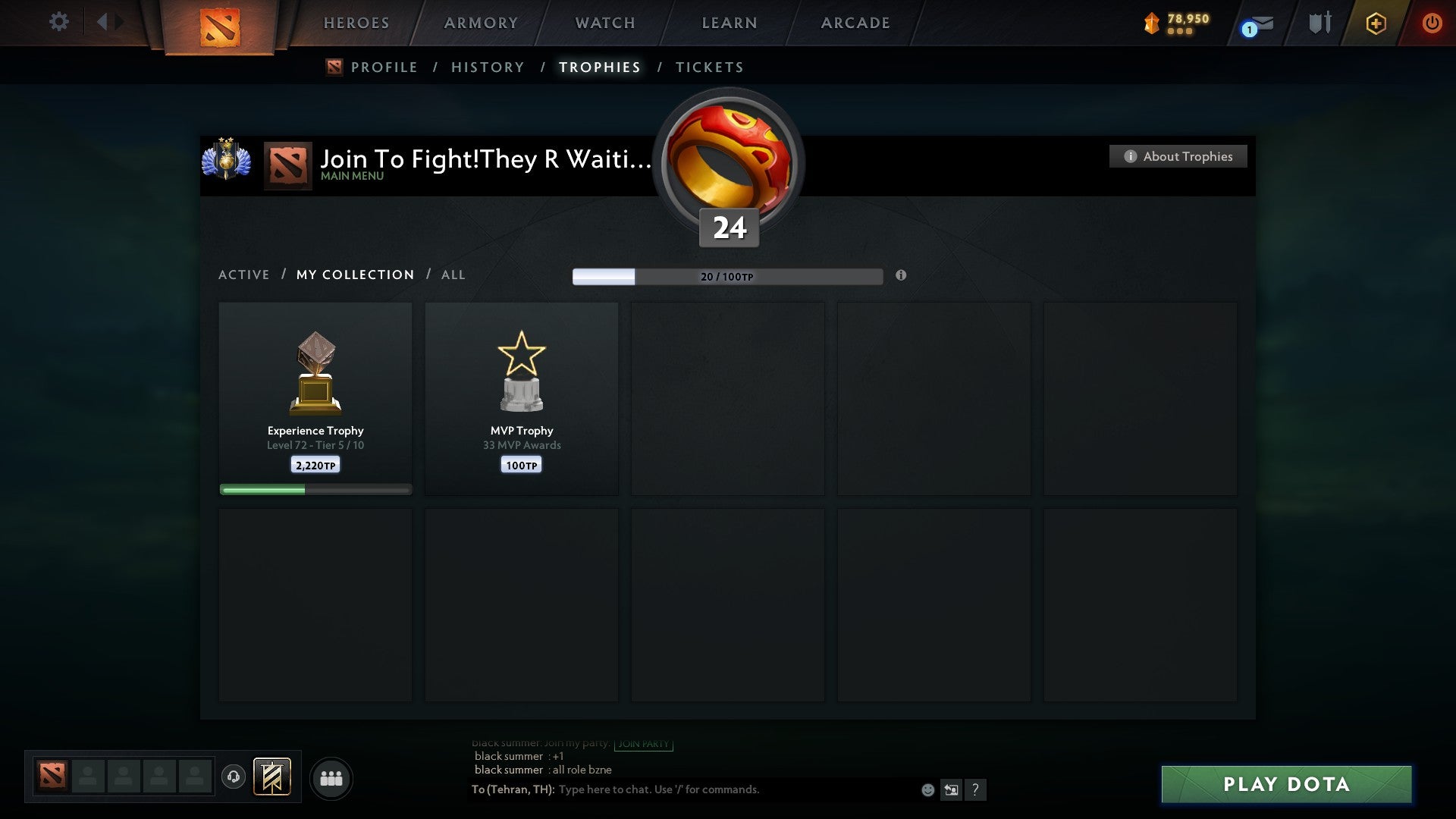 Divine II | MMR: 4904 - Behavior: 10143 - Communication: 9180