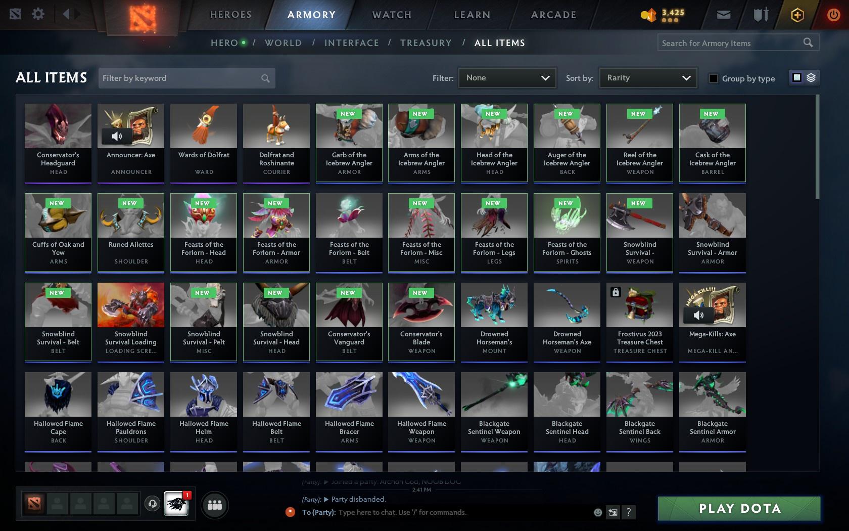 Archon V | MMR: 2938 - Behavior: 9120 - Communication: 9120