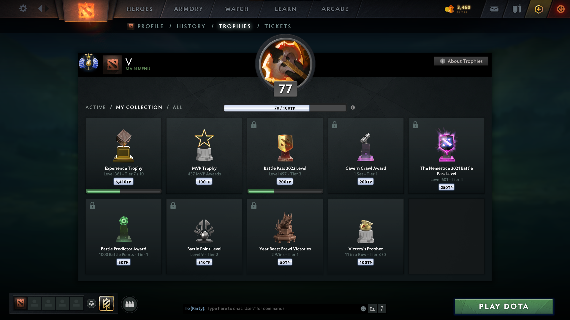 Divine III | MMR: 4958 - Behavior: 9490 - Communication: 9490