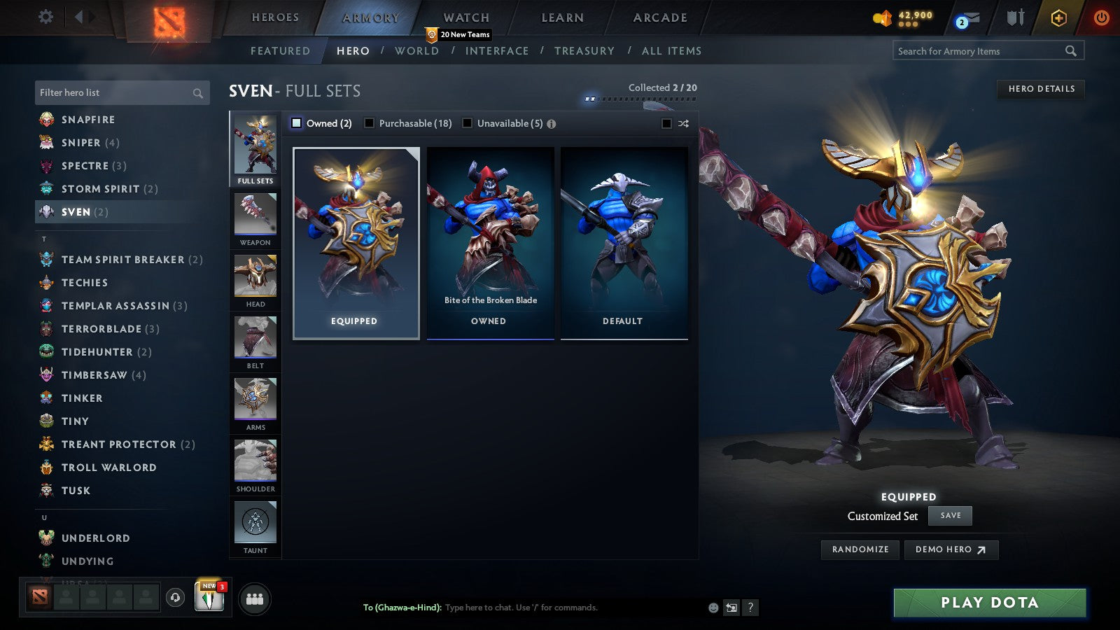 Legend II | MMR: 3362 - Behavior: 12000 - Communication: 12000