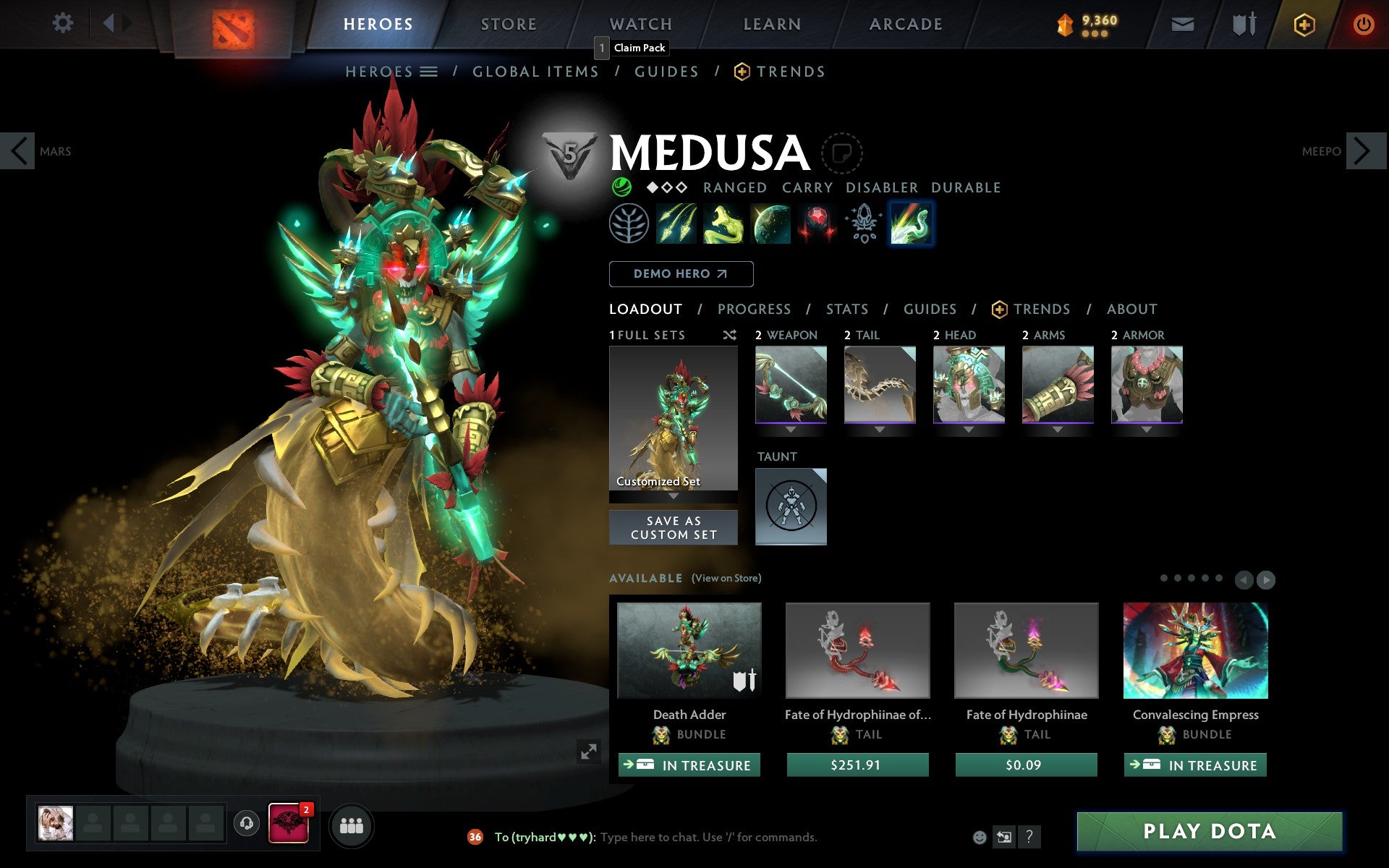 Ancient I | MMR: 3966 - Behavior: 10000