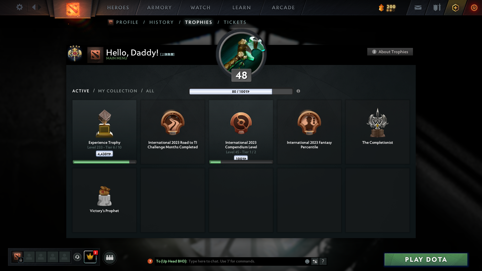 Legend IV | MMR: 3580 - Behavior: 7906 - Communication: 7906