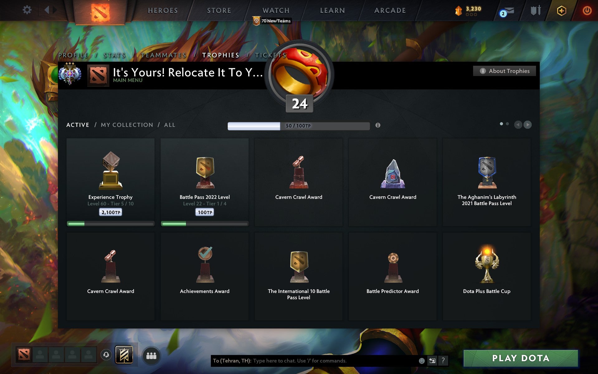 Ancient II | MMR: 4155 - Behavior: 9745