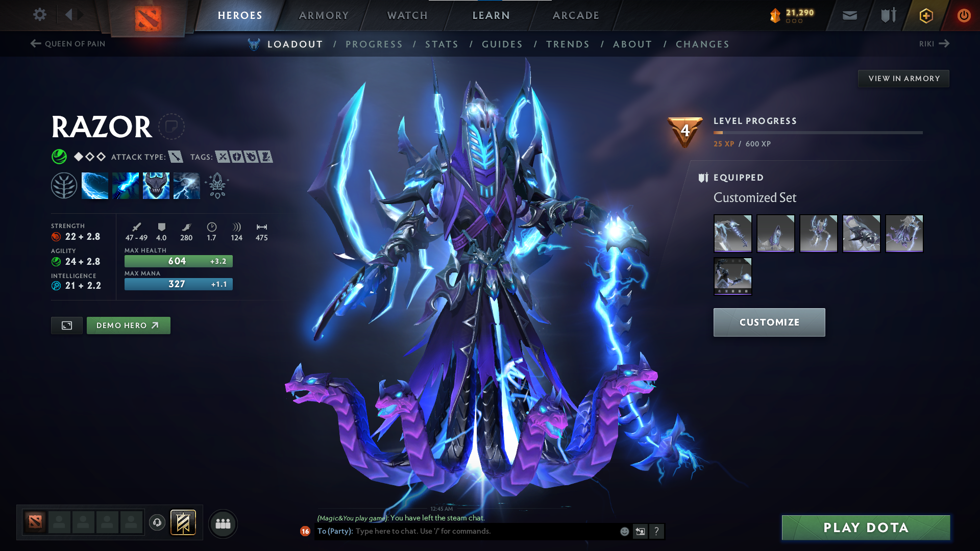 Legend III | MMR: 3411 - Behavior: 10258 - Communication: 10258