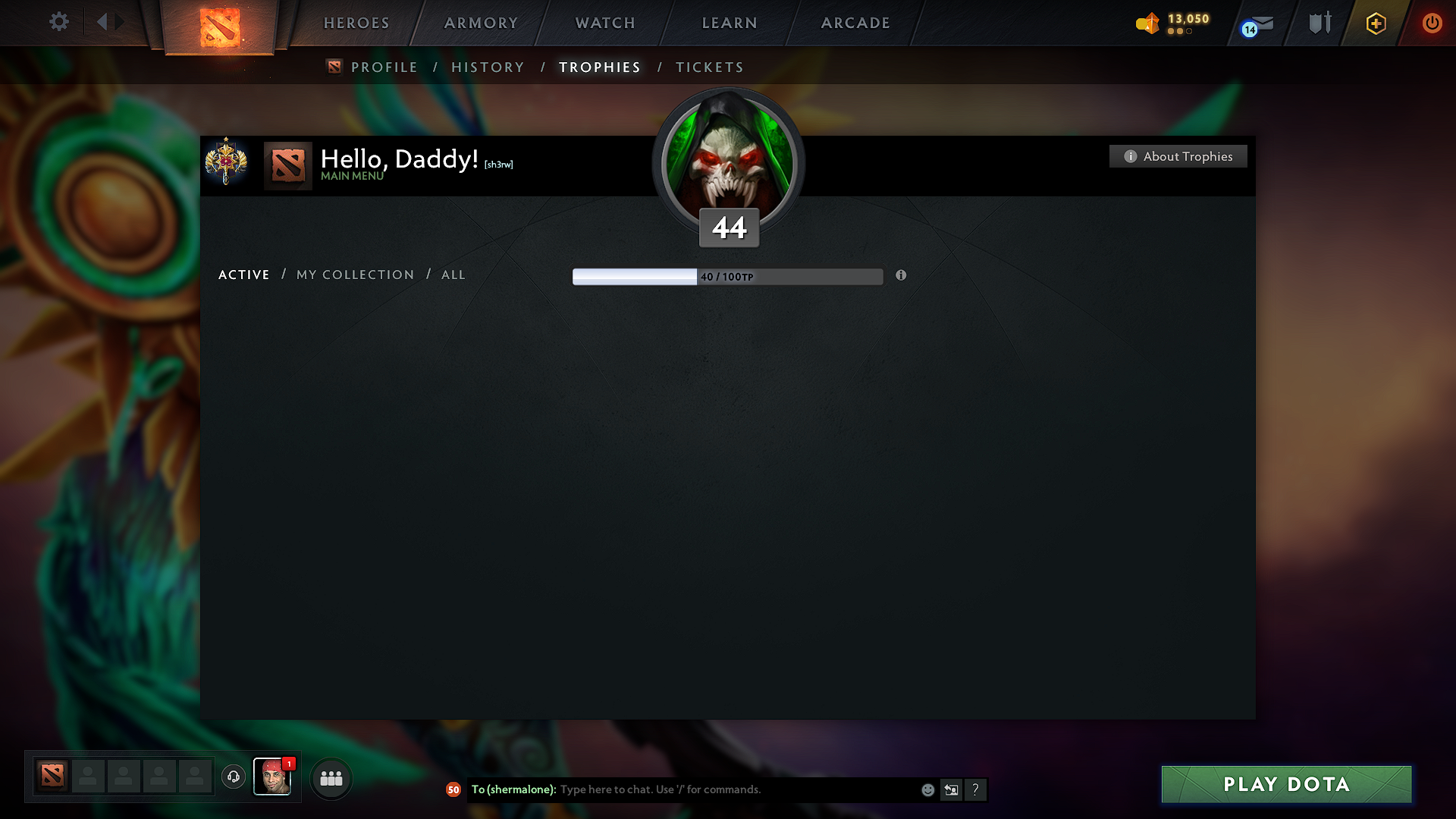 Legend I | MMR: 3183 - Behavior: 8048 - Communication: 8048