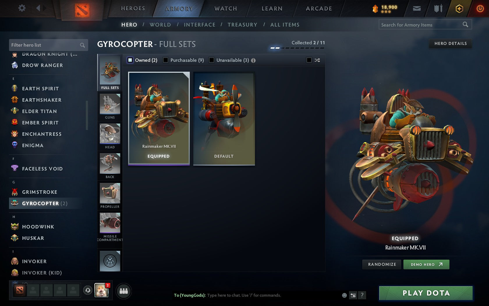 Legend IV | MMR: 3684 - Behavior: 10163 - Communication: 9240