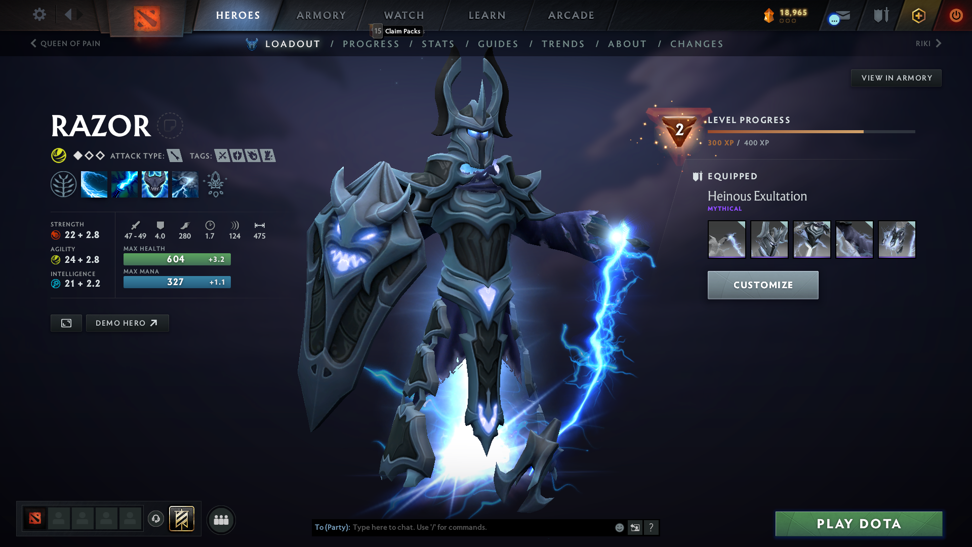 Ancient I | MMR: 3859 - Behavior: 9550