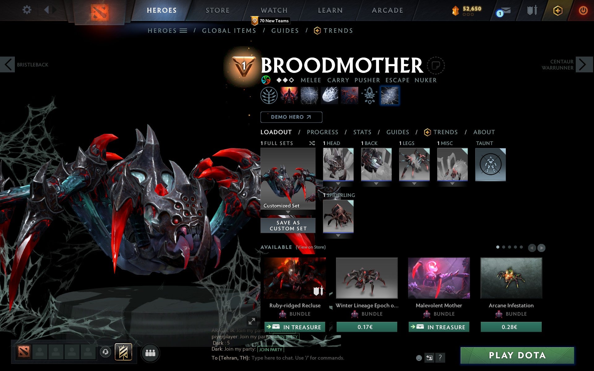 Immortal | MMR: 7434 - Behavior: 10157 - Communication: 10157