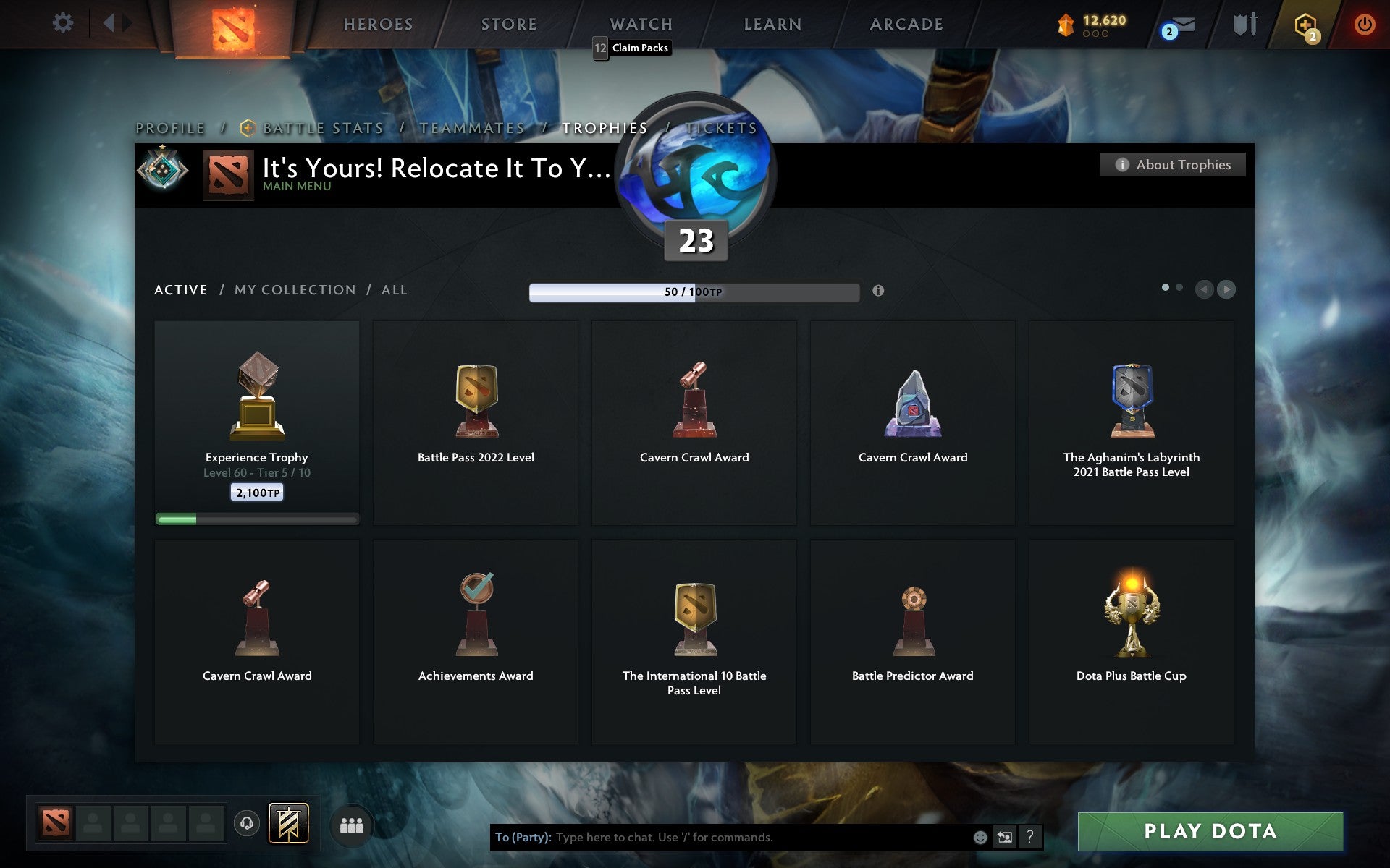 Crusader I | MMR: 1469 - Behavior: 10000