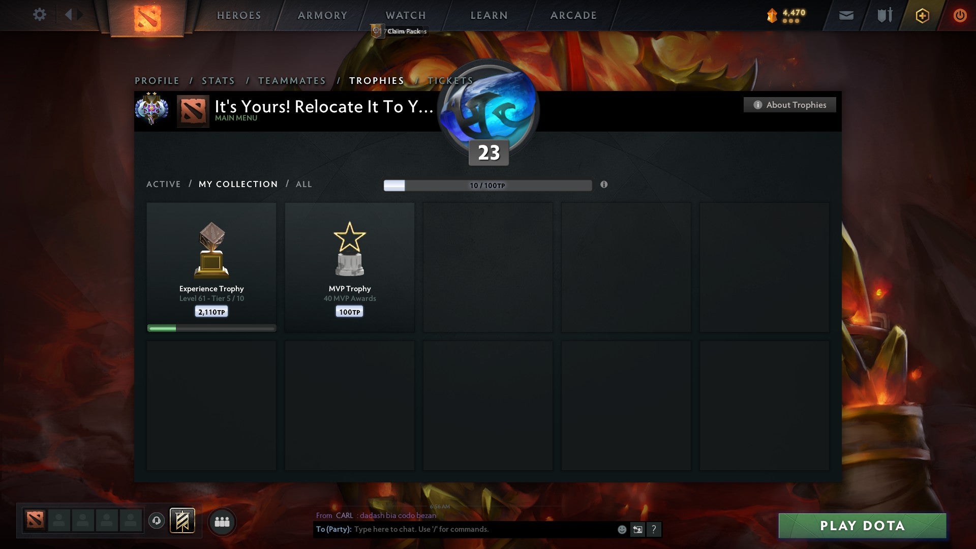 Ancient II | MMR: 3929 - Behavior: 10290 - Communication: 10290