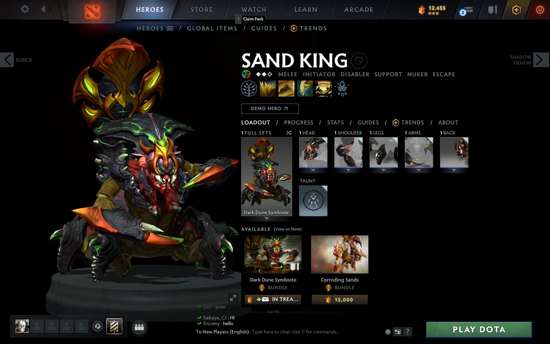 Herald IV | MMR: 437 - Behavior: 10000