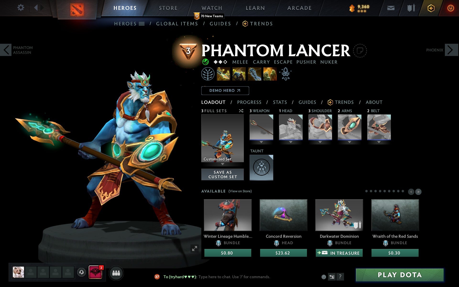 Ancient I | MMR: 3966 - Behavior: 10000