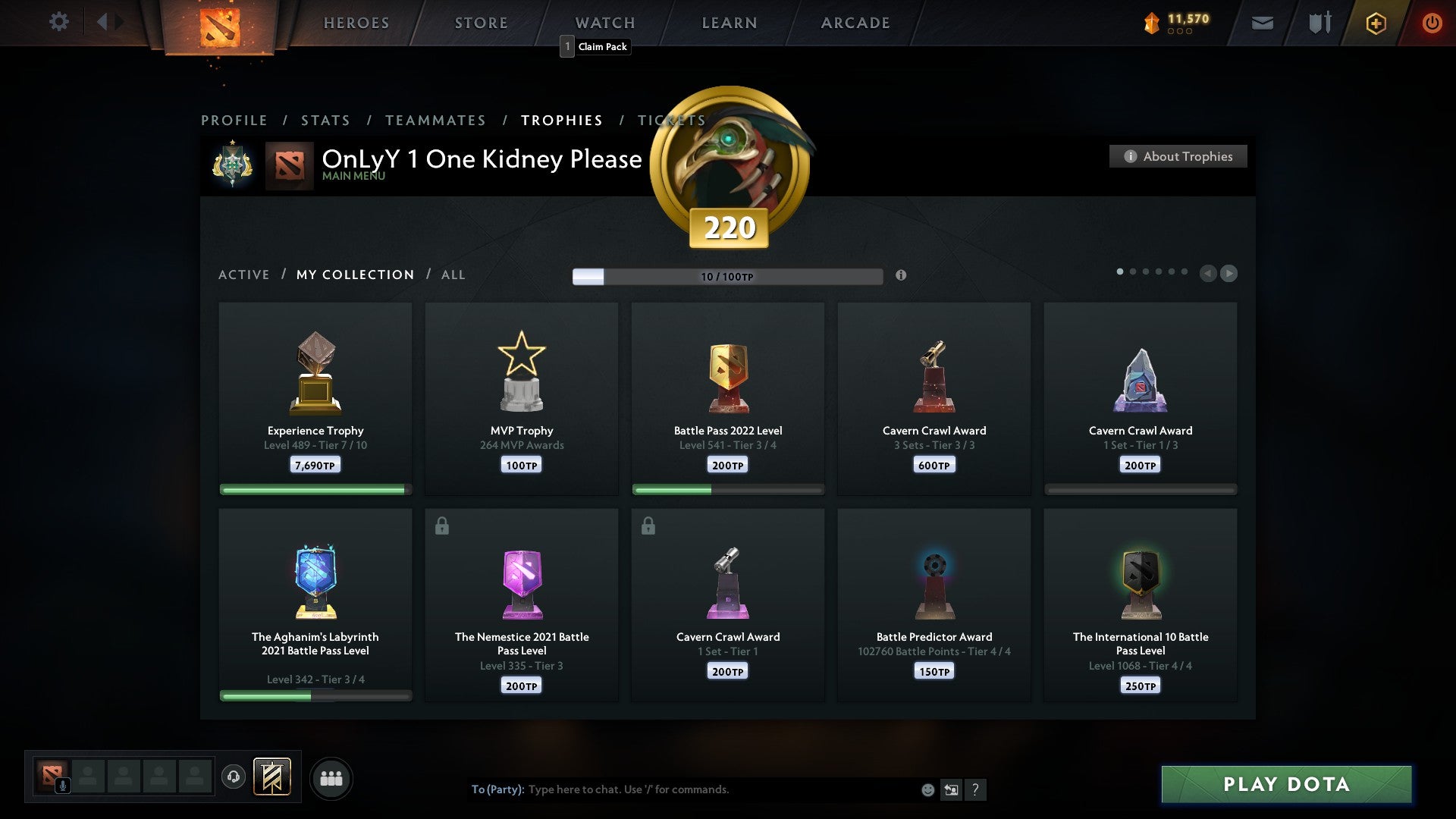 Archon I | MMR: 2220 - Behavior: 10000