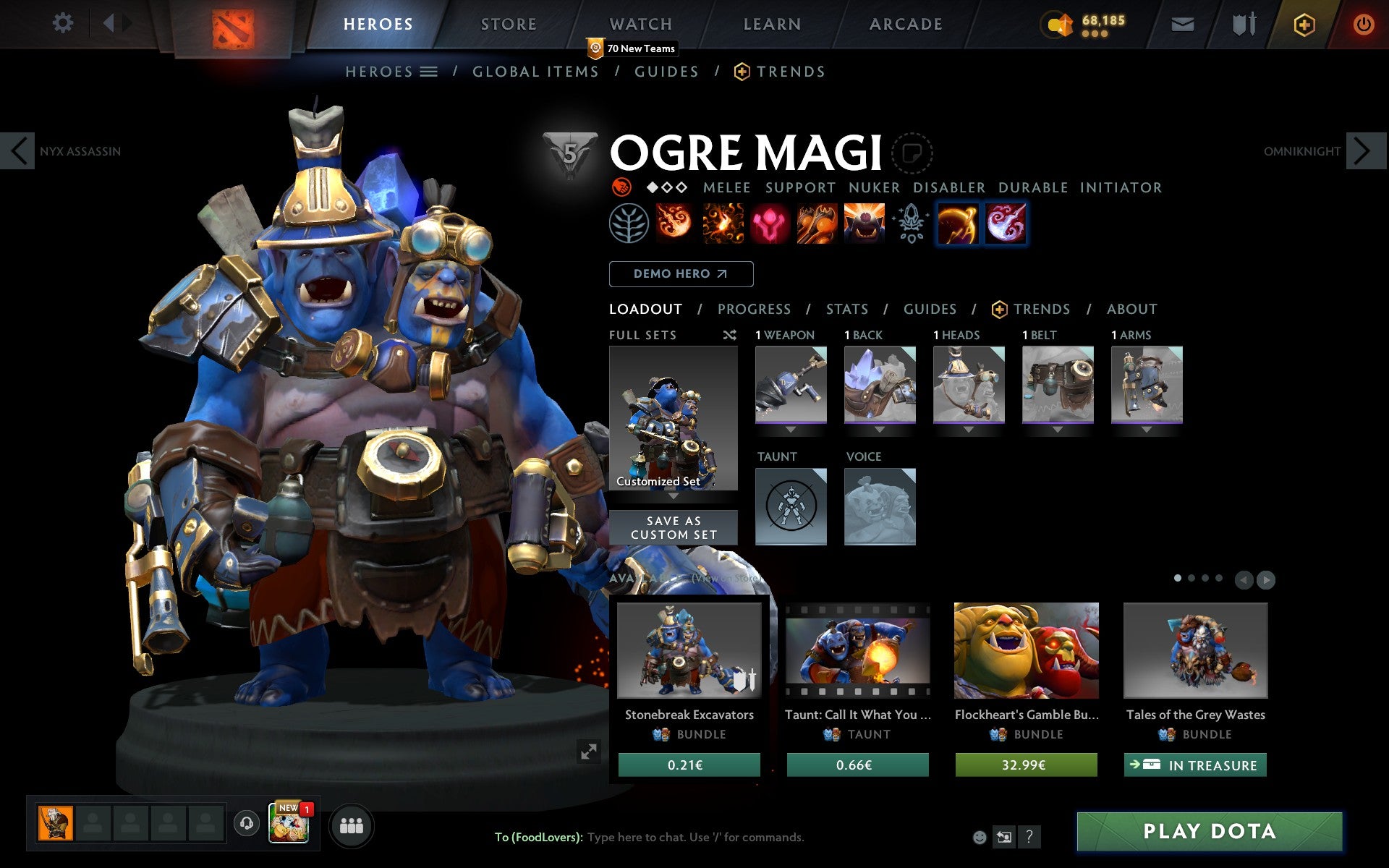 Herald I | MMR: 121 - Behavior: 9298