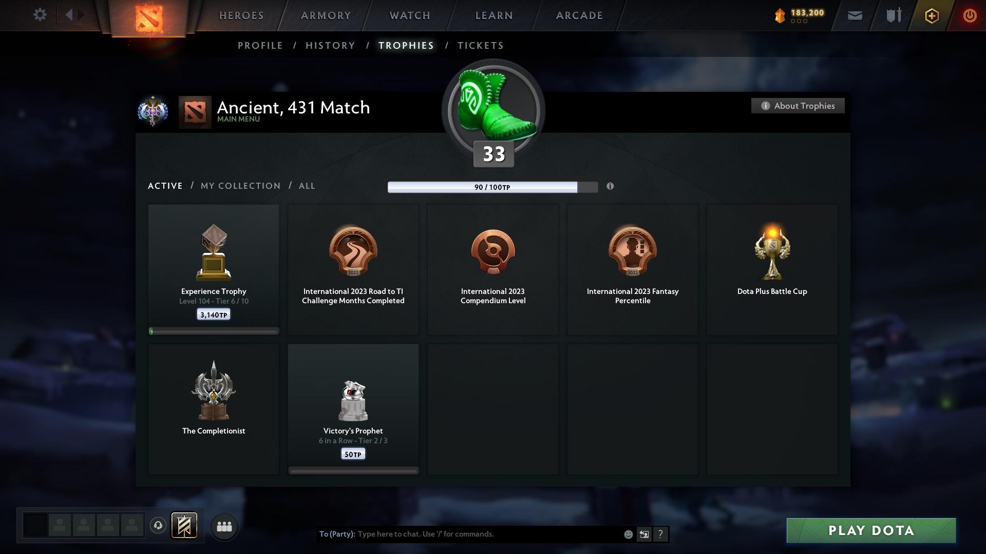 Ancient I | MMR: 3922 - Behavior: 9990 - Communication: 9990