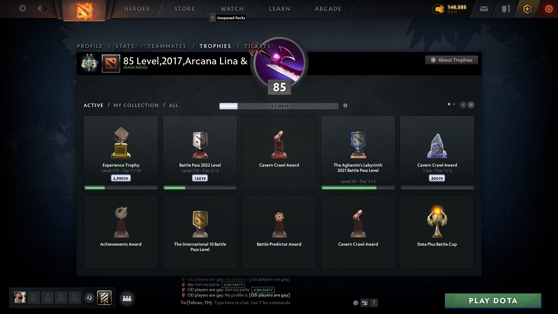 Archon II | MMR: 2310 - Behavior: 9905