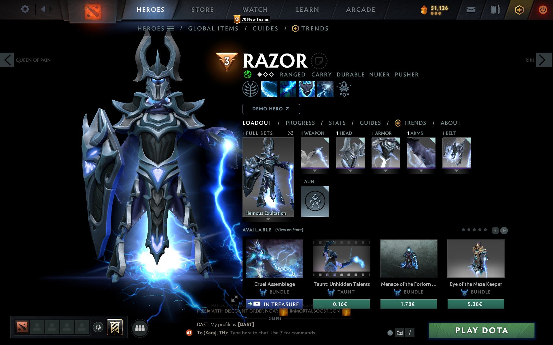 Legend III | MMR: 3365 - Behavior: 9080