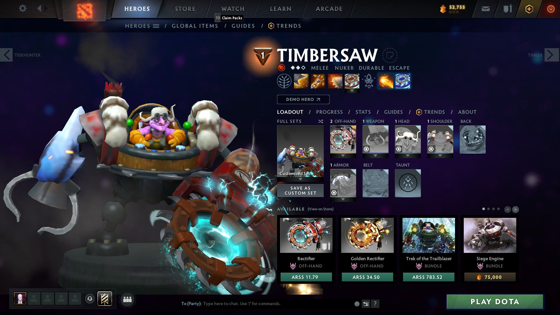 Crusader V | MMR: 2190 - Behavior: 9735