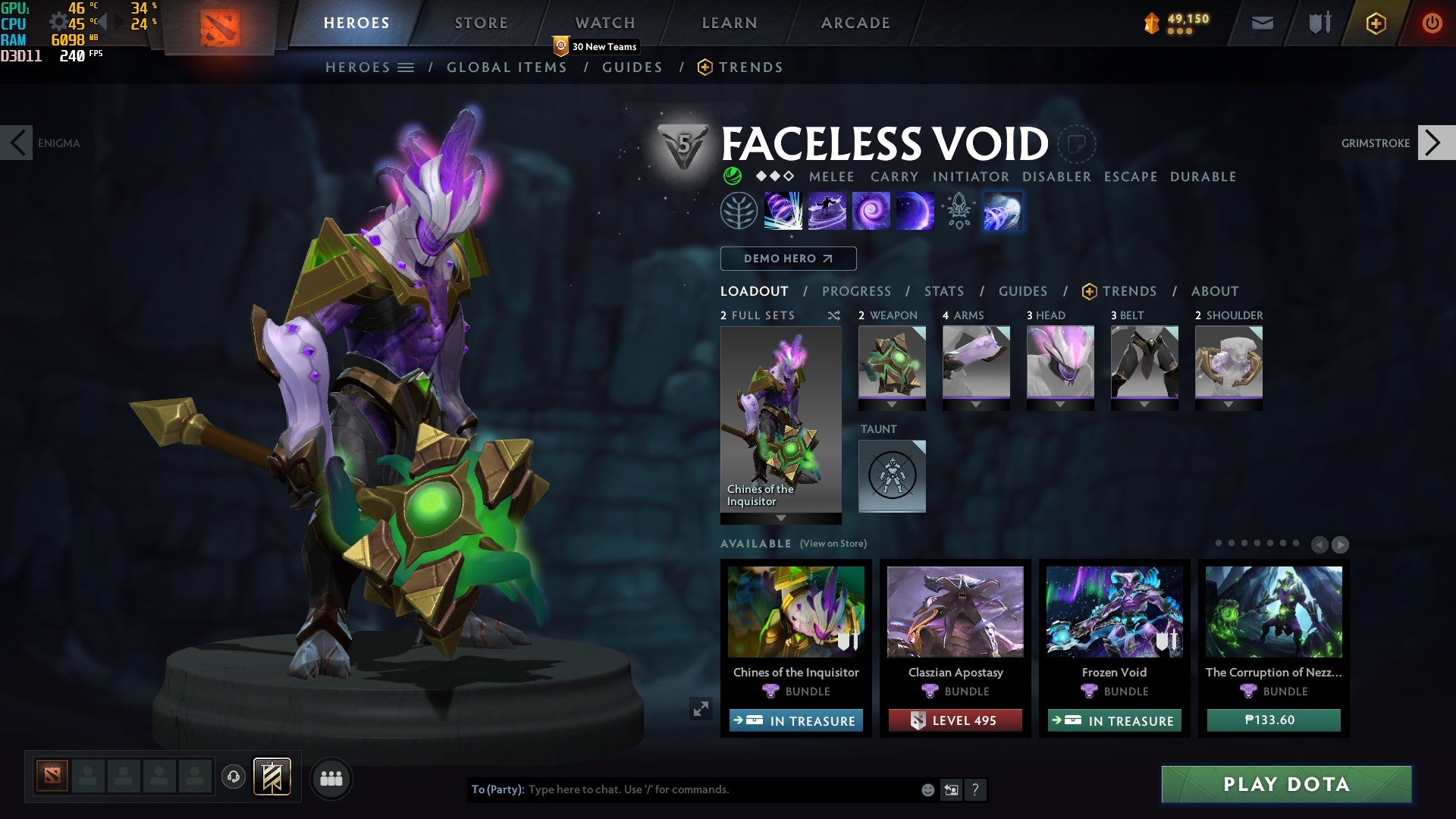 Archon V | MMR: 2840 - Behavior: 8545