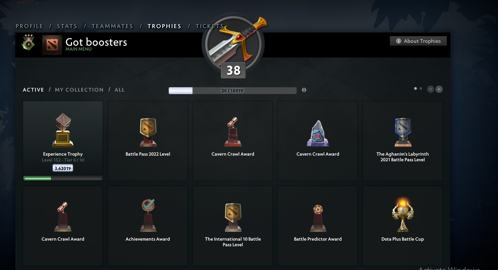 Herald III | MMR: 330 - Behavior: 9764