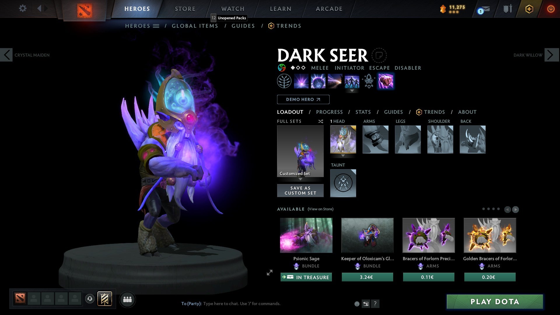 Legend II | MMR: 3297 - Behavior: 9940