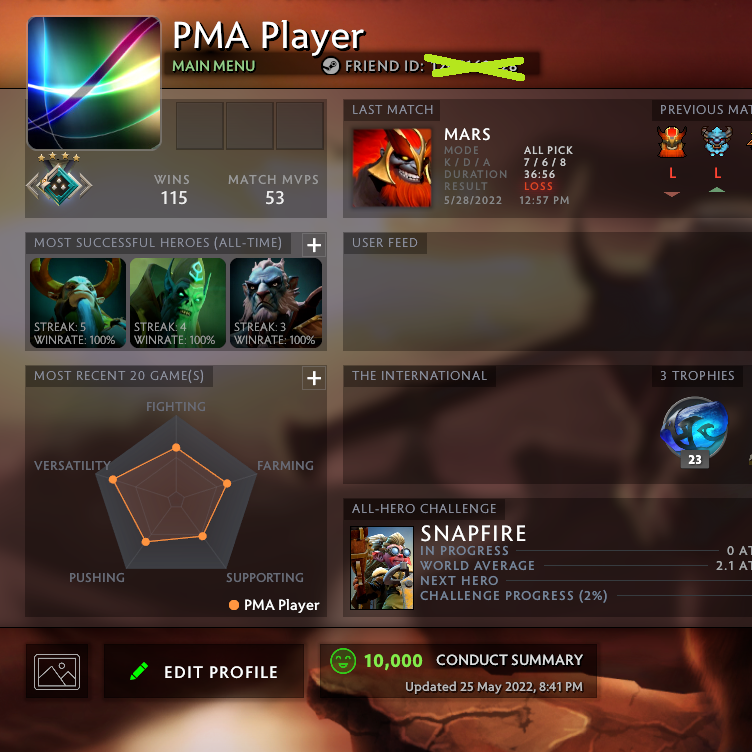 Crusader IV | MMR: 1980 - Behavior: 10000