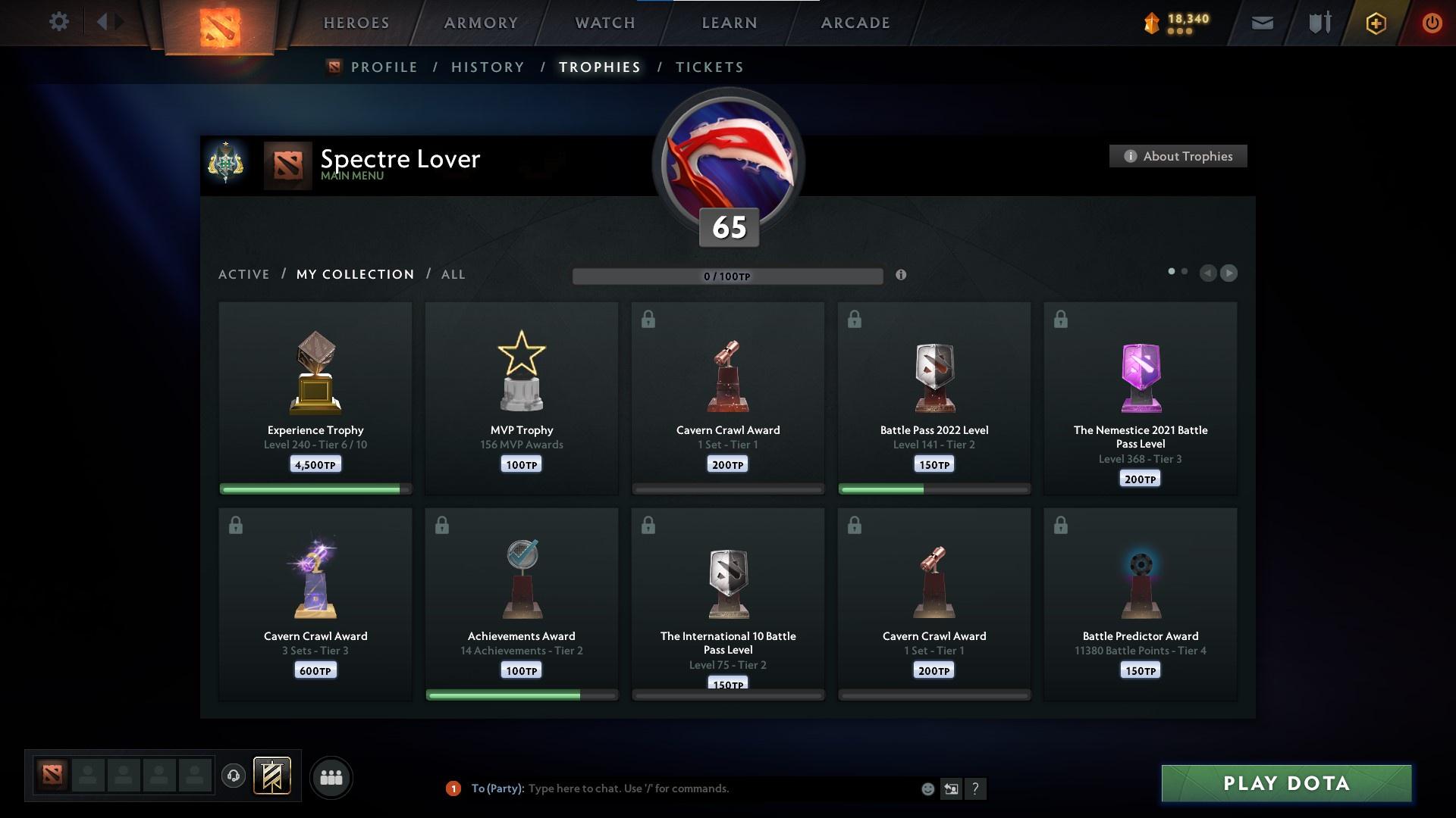 Archon I | MMR: 2388 - Behavior: 10264 - Communication: 9771