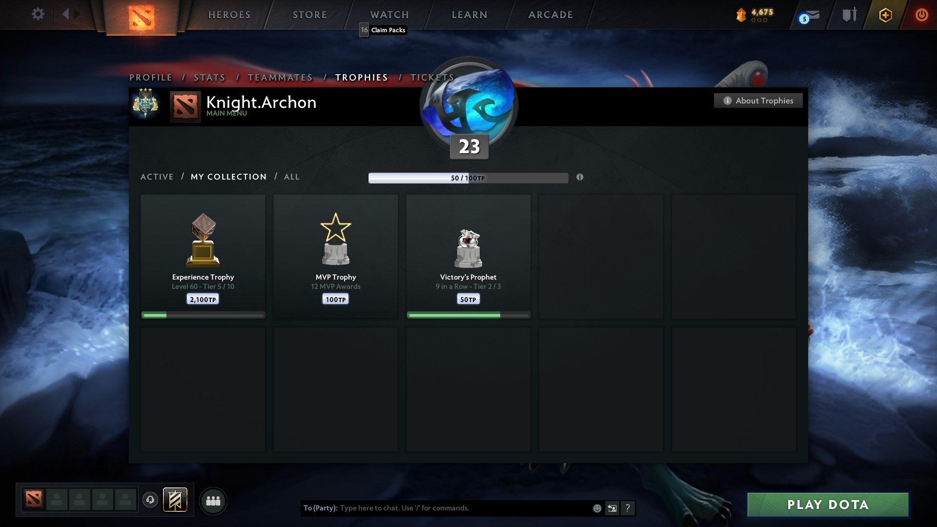 Archon III | MMR: 2711 - Behavior: 9100
