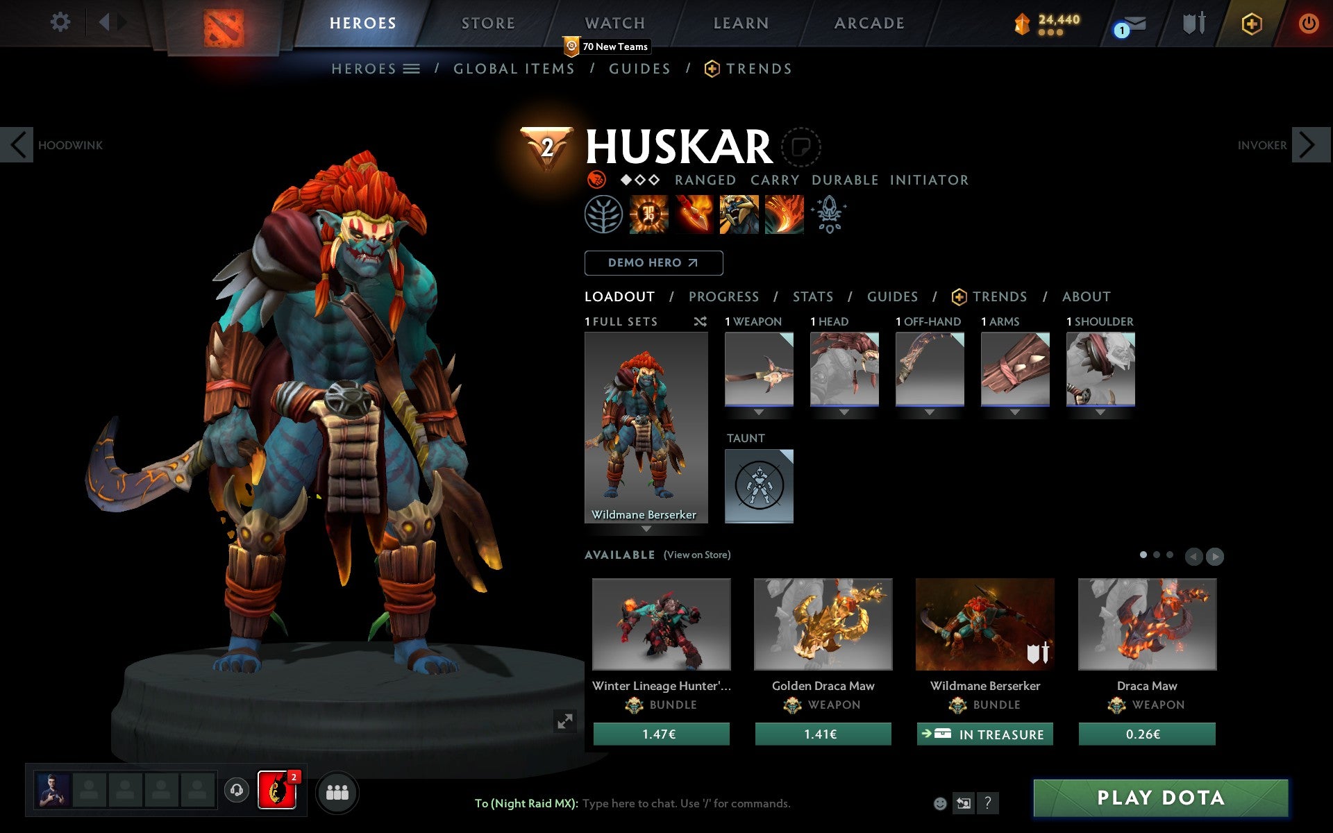 Legend I | MMR: 3214 - Behavior: 10000