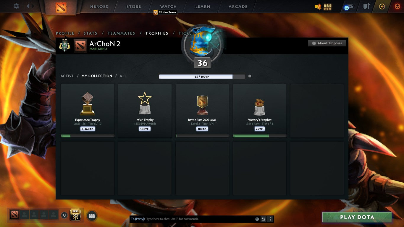 Archon II | MMR: 2430 - Behavior: 9205